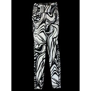 Lululemon Women’s Black And Gray Marble Legging Pants Size 2